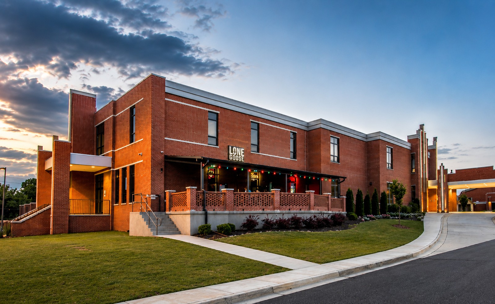 Campus No. 805 exterior campus image after the redevelopment opened