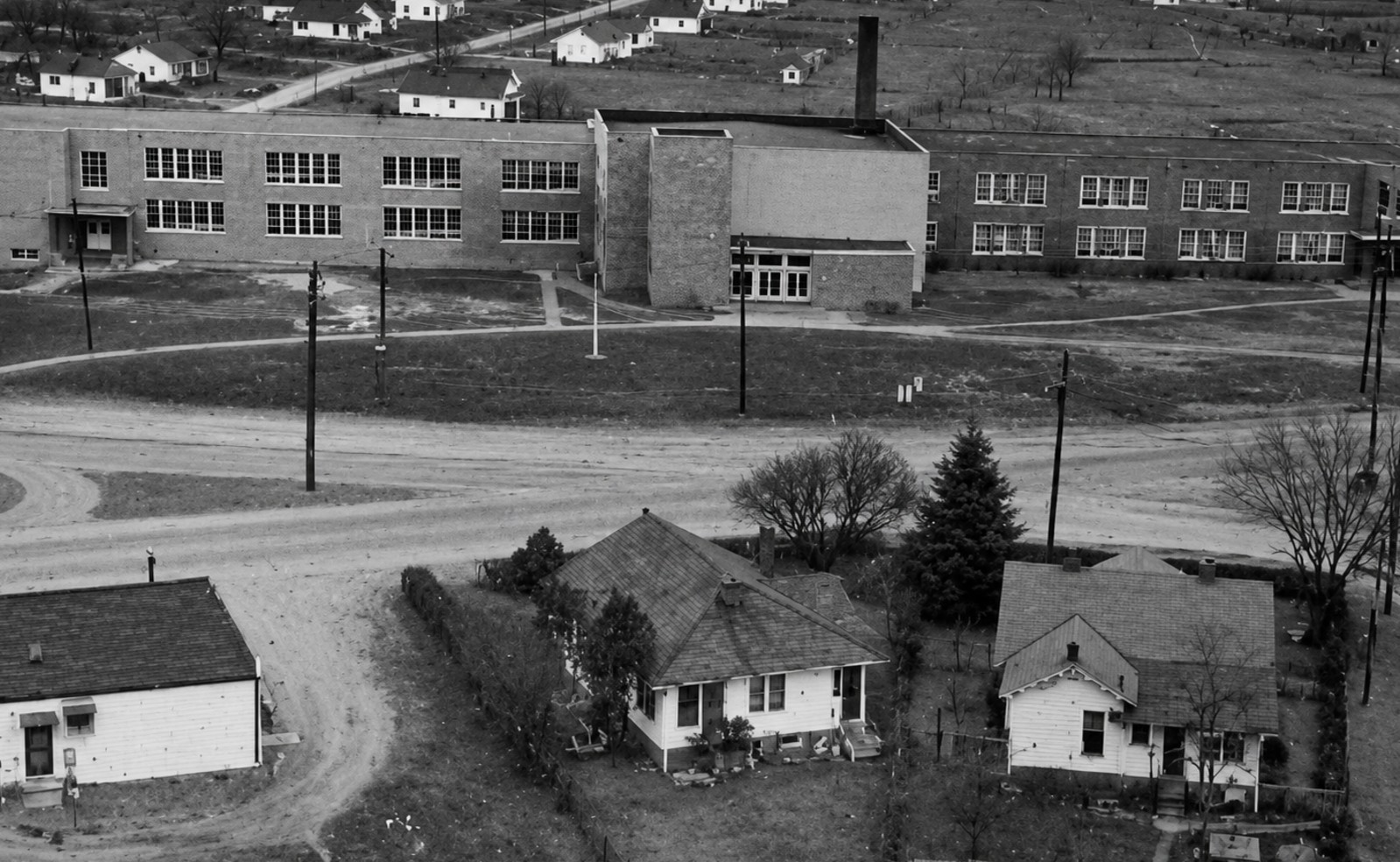 Historic S. R. Butler High School marker with Campus 805 in the background