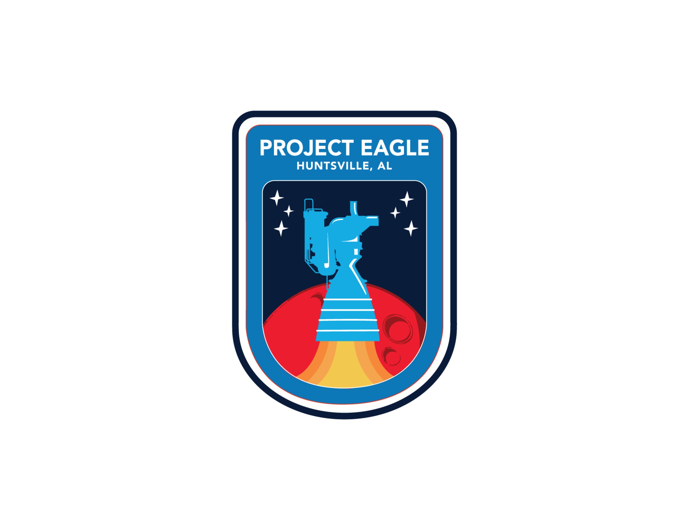 Project Eagle mission badge — Huntsville, AL