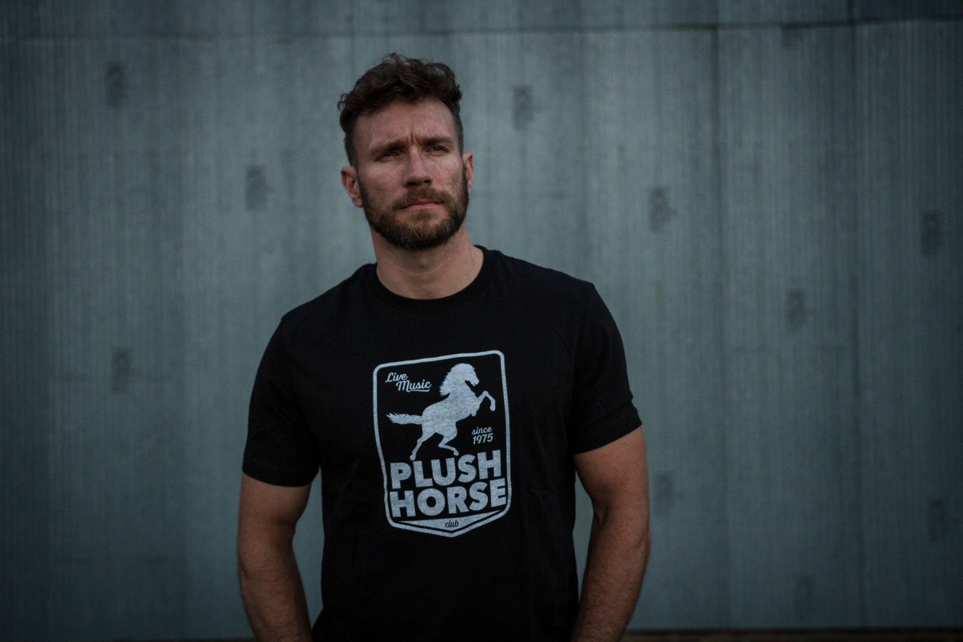 Plush Horse Club shirt &mdash; Rocket City Brand campaign photography