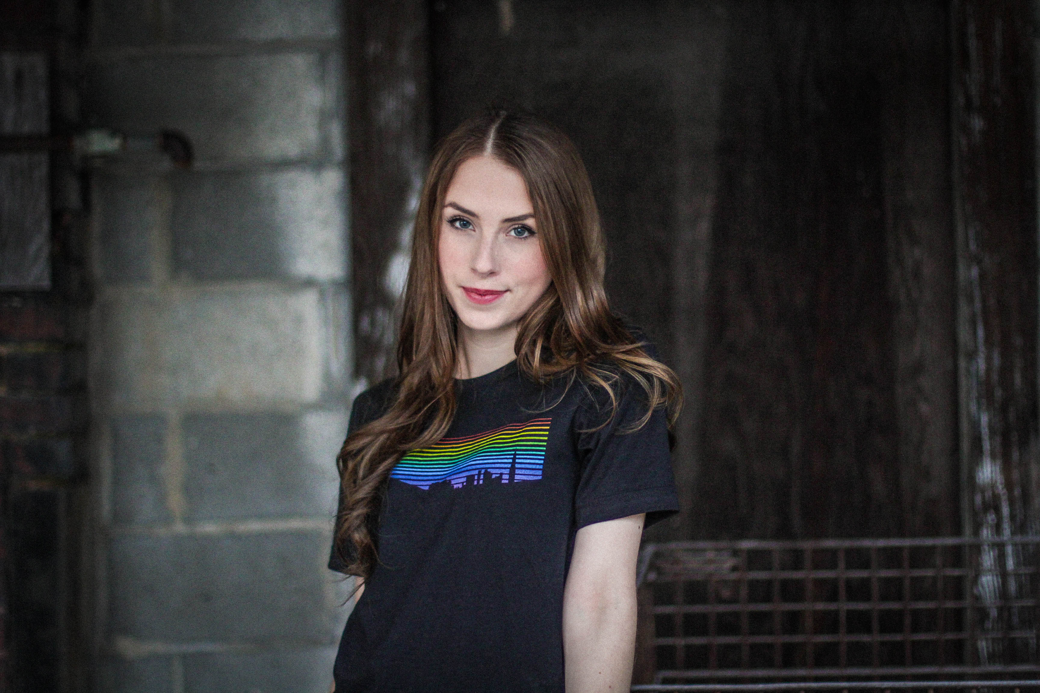 Rainbow city skyline shirt &mdash; released in 2015 to celebrate the Supreme Court marriage equality ruling